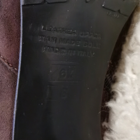 Massimo Baldi Sherpa Trim Booties 6.5B - Picture 9 of 9